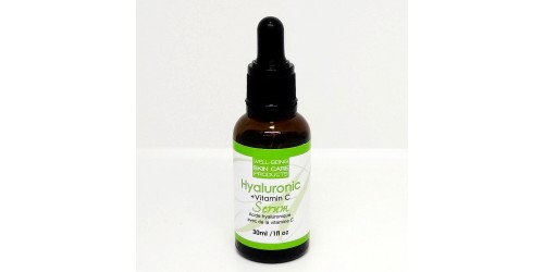 Acide Hyaluronique + Sérum à la vitamine C 